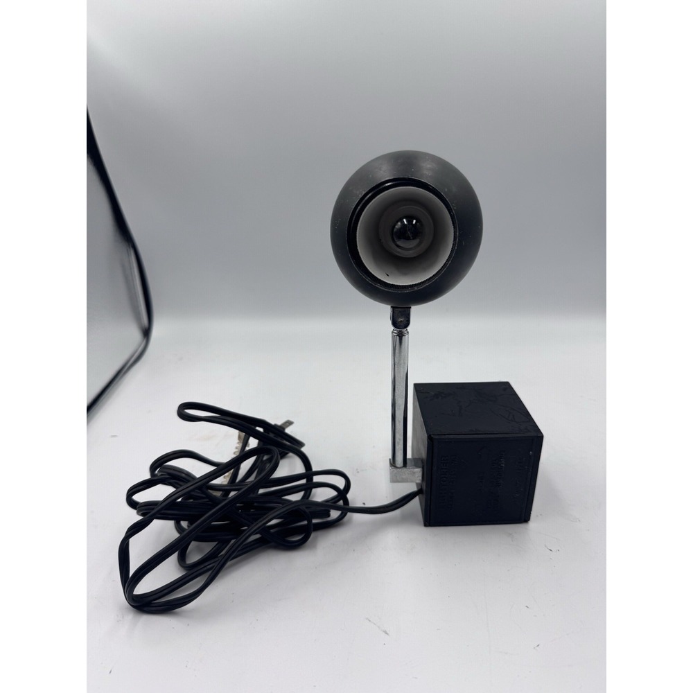 Vintage 1960's MCM Lightolier Lytegem Telescopic Antenna Eyeball Orb Desk Lamp